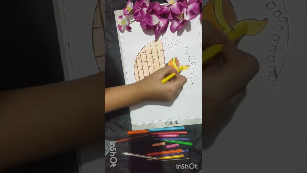 easy diwali special Diya drawing 🪔💥 #viralshorts #likeforlikes #diwalispecial #viralvideo #like