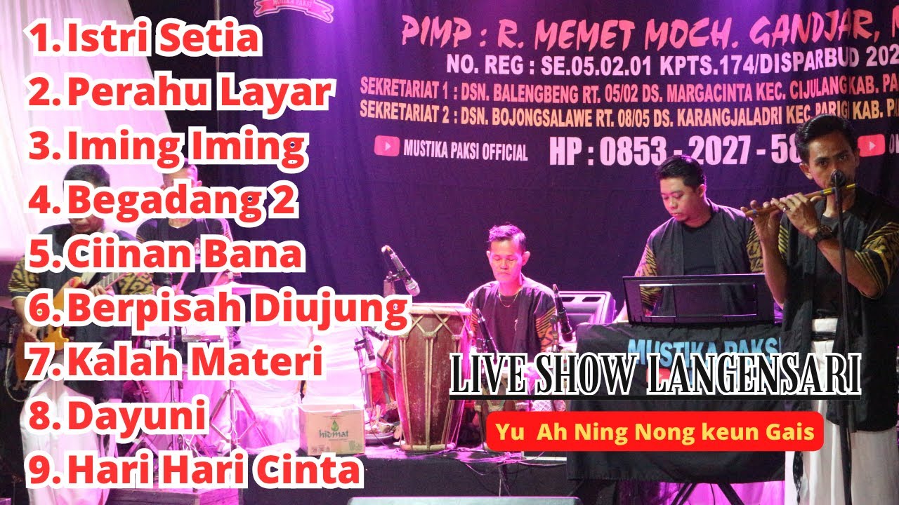 Istri Setia Cover Yayah Andriani (LIVE SHOW Muktisari Langensari Banjar Patroman)