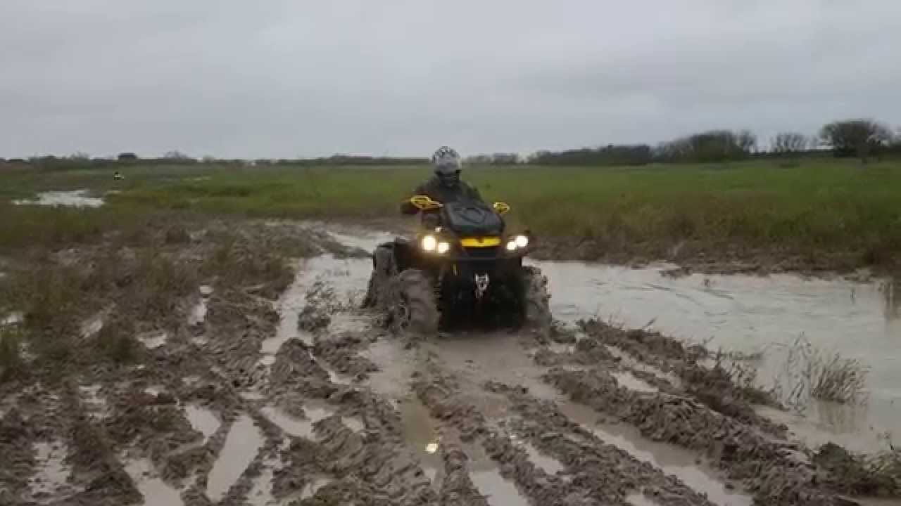 CAN AM XMR 1000, Mudding