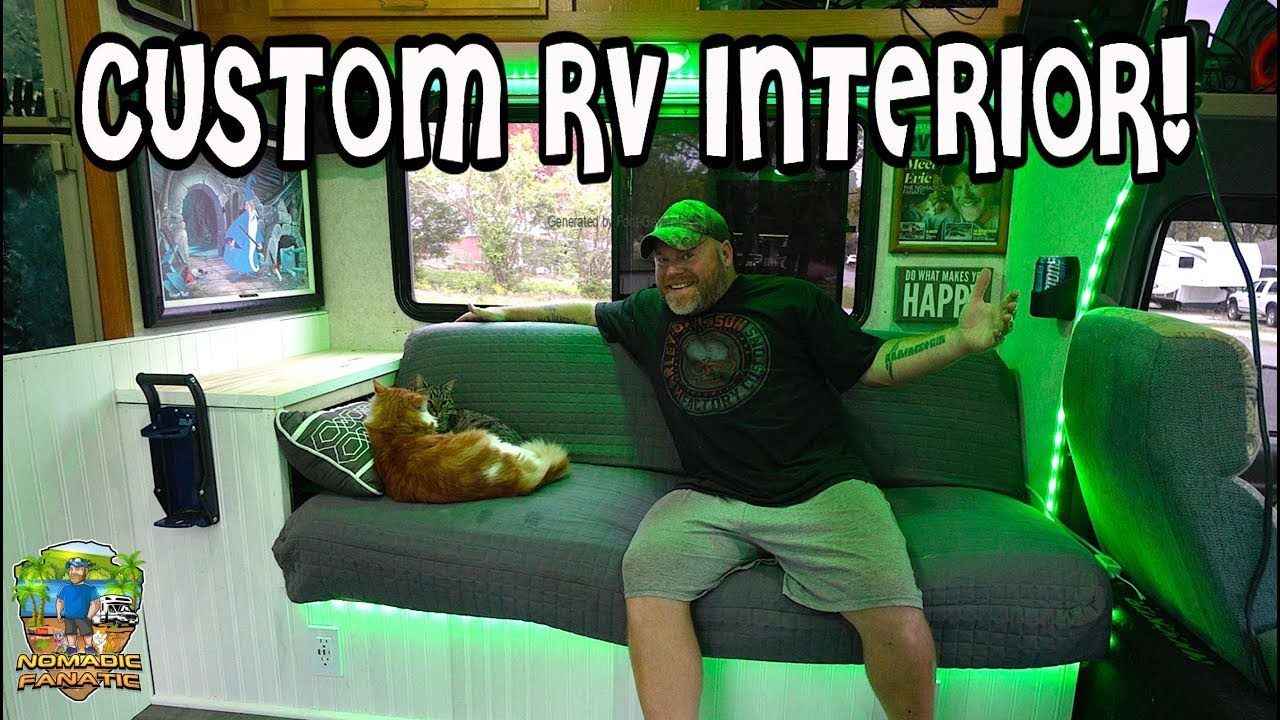 I Have a New Custom RV Interior Space That's FUNCTIONAL and FUN!