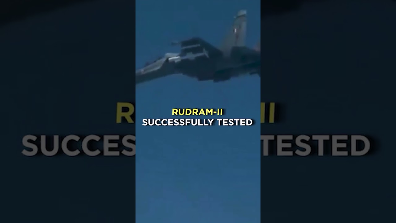 RUDRAM-II Test Success! India's Next Big Defense Leap?