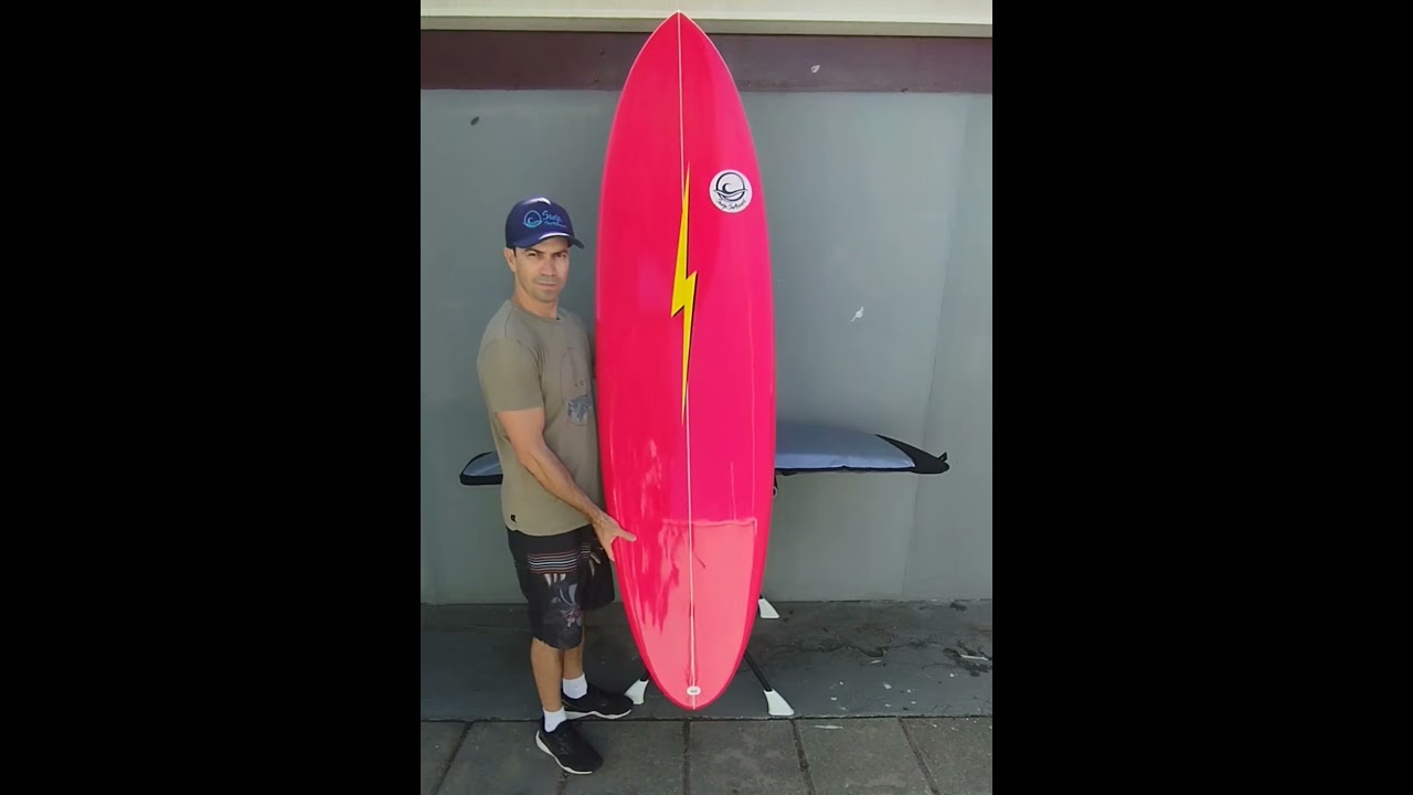 PRANCHA DE SURF MID LENGTH THUNDER - 6&acute;8&rdquo; x 21 1/ 2&rdquo; x 2 3/4&rdquo; - 44,98   #pranchadesurf #surfboard