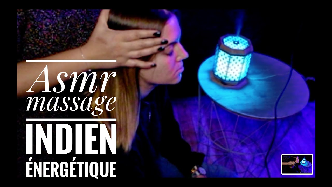 ASMR MASSAGE 🌙🧖‍♀️CRANIEN INDIEN 🥰✨✨✨⭐️