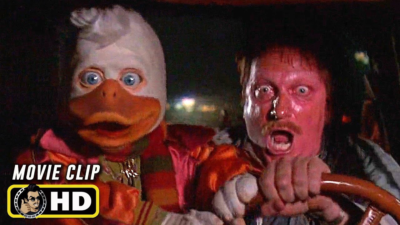 HOWARD THE DUCK (1986) Step On It [HD] Car Chase Scene