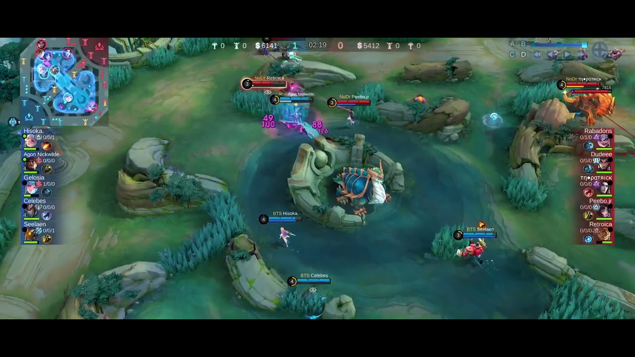 MLBB S2 ( OPERATION VS NODRAMA SQUAD) BABAK 2 LEG 1