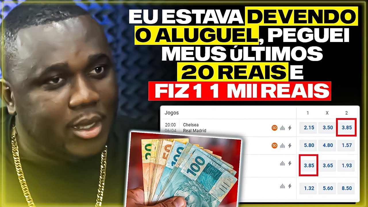 ODDS ALTAS sobre APOSTA que MAIS MARCOU sua VIDA 😱💸