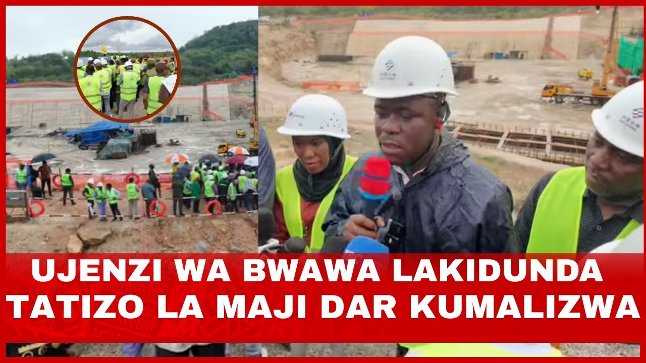 KERO YA MAJI DAR KUMALIZWA! UJENZI WA BWAWA LA MAJI LA KIDUNDA WAFIKA ASILIMIA 40 -  WAZIRI AWESO