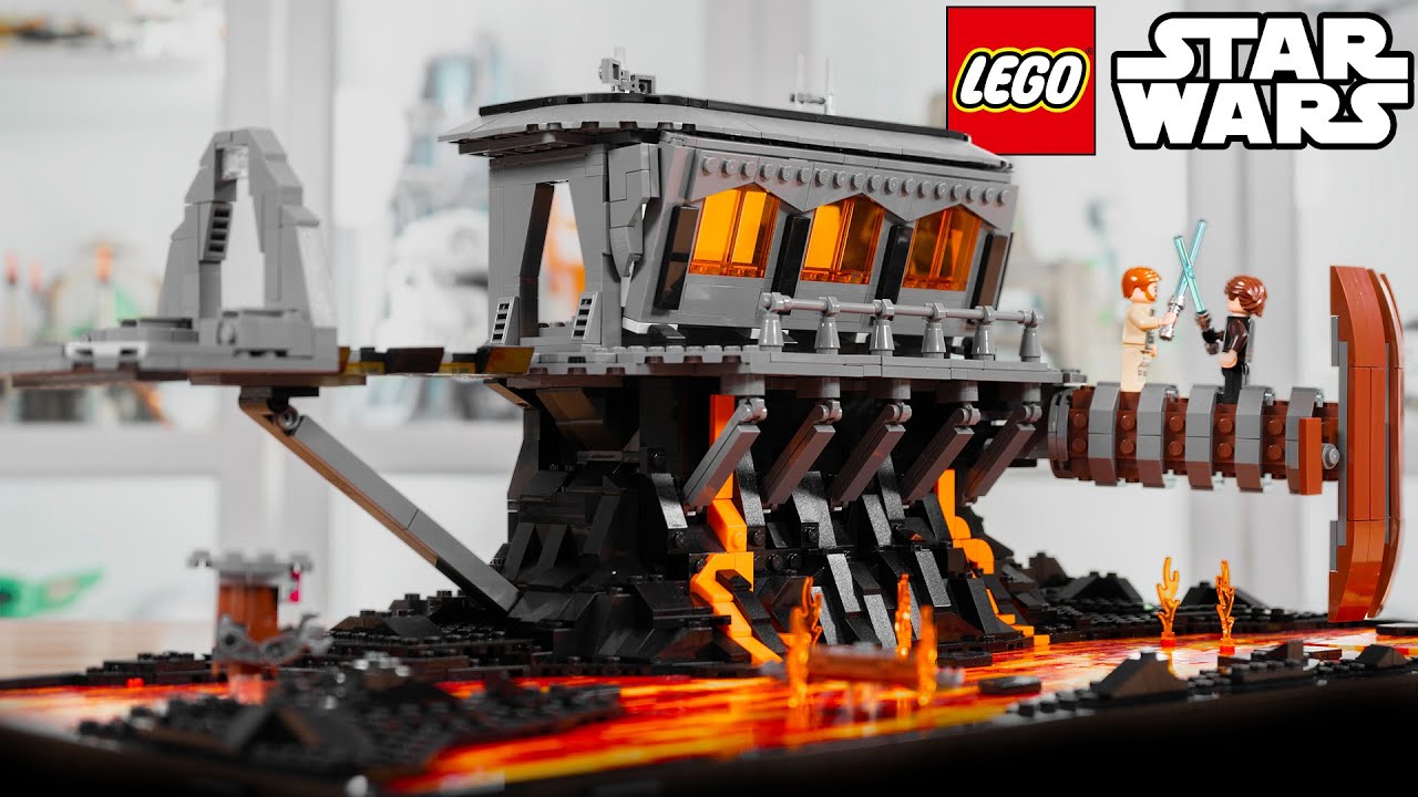 LEGO Star Wars UCS DUEL ON MUSTAFAR Review! The Best Custom Set Ever? (Republic Bricks)