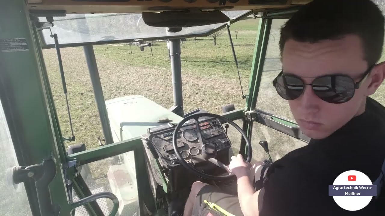 Sound! | Cabview | Fendt Favorit 614LS | Wiesen schleppen! | Schaffe ich alle ?