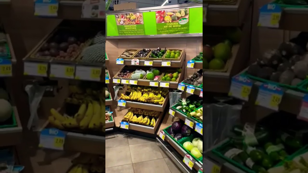 Super Market in Leoben, Austria..