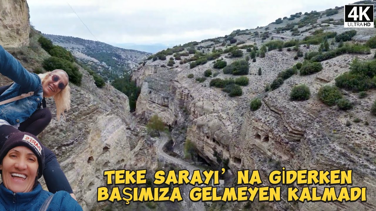 Arabam Çamura Saplansa da vazgeçmedim⛰️✨ Bol Maceralı Gezi: Burdur Serençay Kanyonu, Teke Sarayı