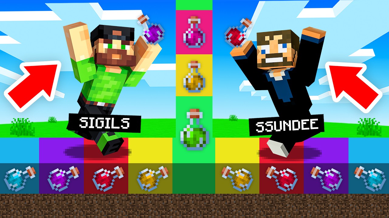 PUSH Your LUCK for TOXIC LOOT in Minecraft