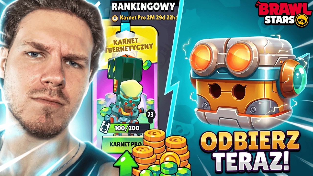 DOSTAŁEM ZA DARMO 15 POZIOM&Oacute;W W KARNECIE PRO W BRAWL STARS! (WENDY BOX DLA WIDZ&Oacute;W)
