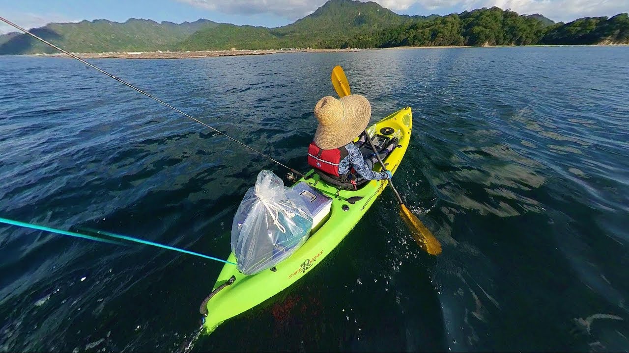カヤックで島に渡ってキャンプしてみた ①