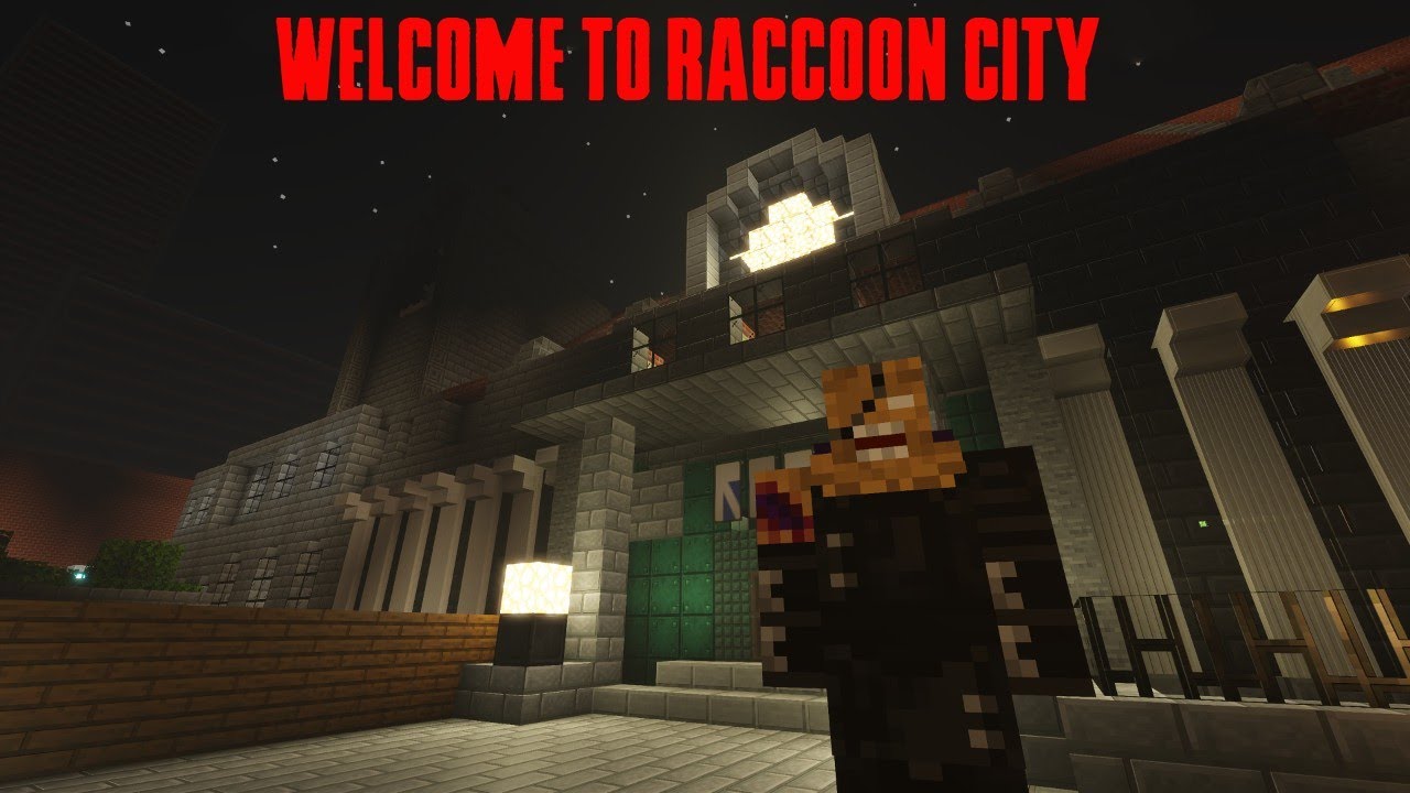 Raccoon City in Minecraft