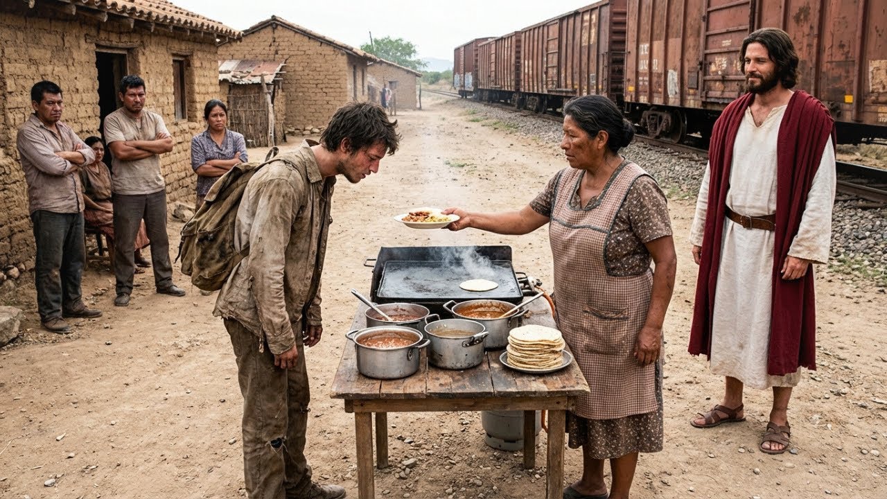 LA SEÑORA DEL PUESTO LO PERDIÓ TODO POR ALIMENTAR GRATIS A UN DESCONOCIDO DEL TREN