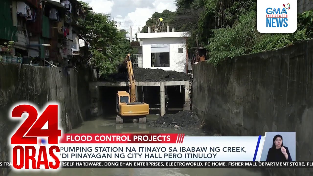 Flood control project, sinisisi ng mga residente sa baha sa Riverside Ext. | 24 Oras
