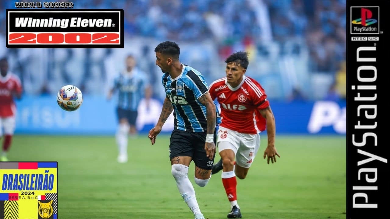 Brasileirão 2024 By WeLegends (Winning Eleven 2002) | Grêmio vs Internacional