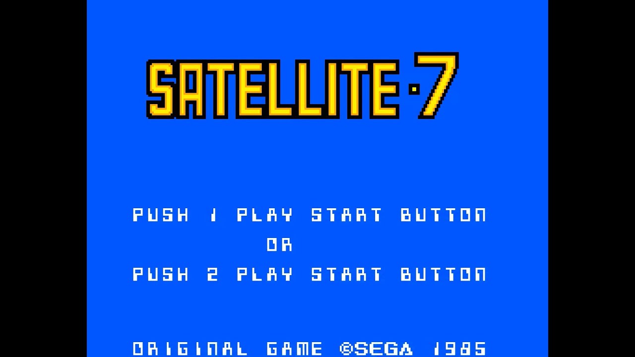Master System Longplay [128] Satellite 7 (JP)