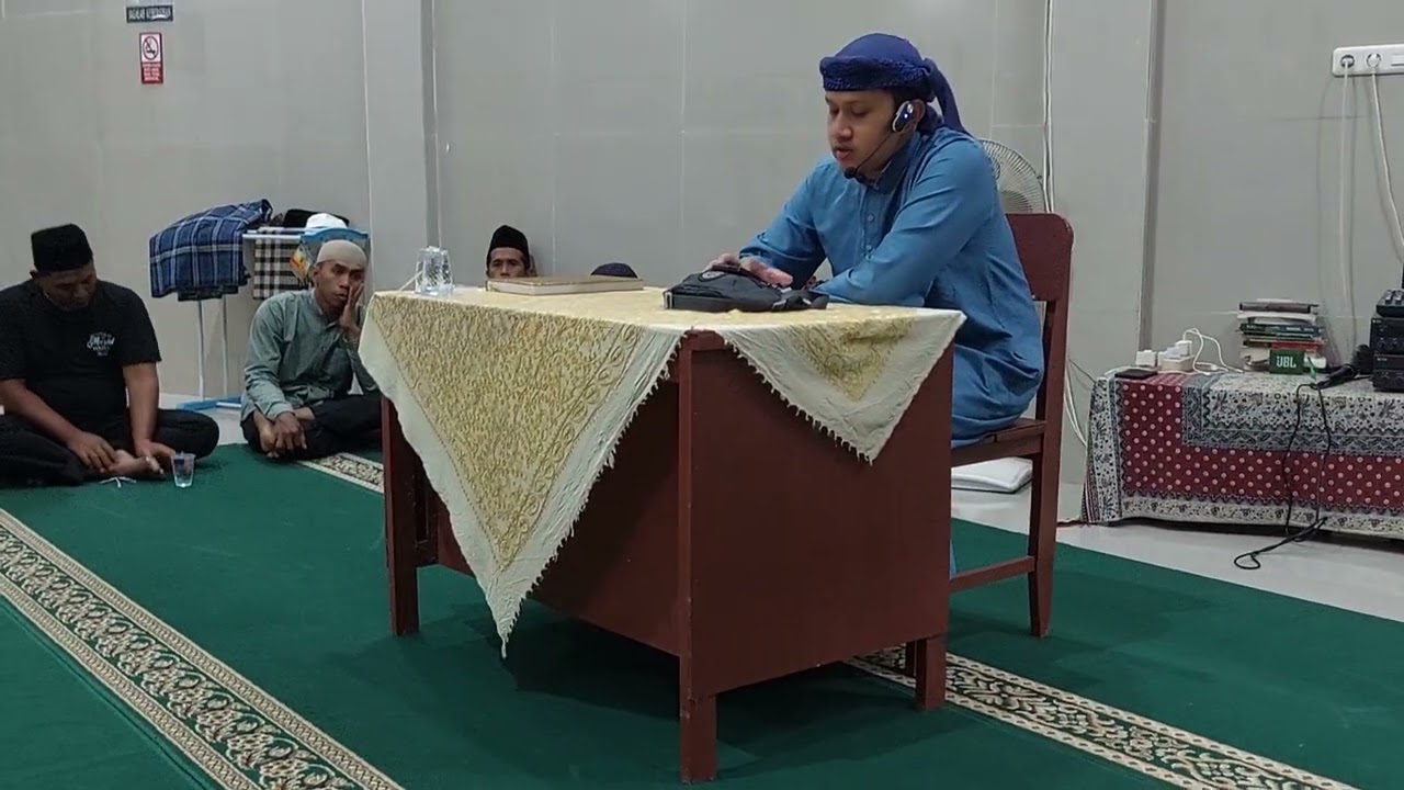 Pengajian mlm  isnin di musholla Assyukur sei durian latina....110126.
