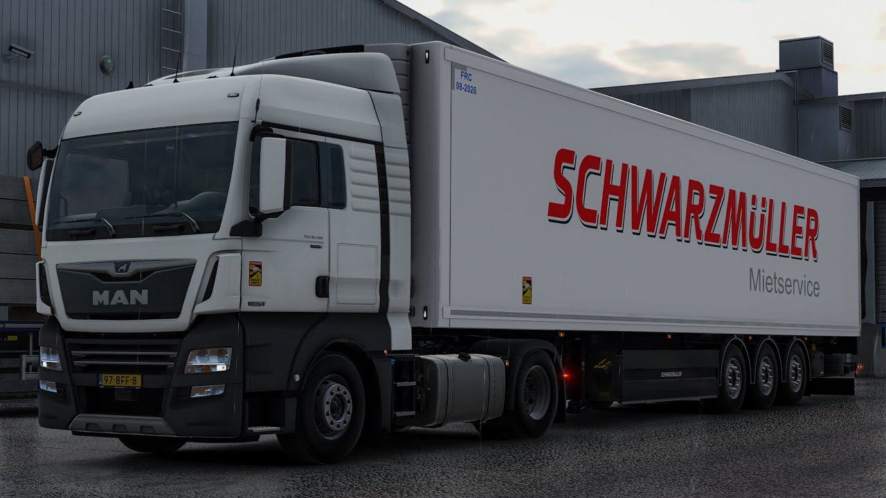[ETS2] Nynäshamn🇸🇪 to Kokkola🇫🇮 Realistic Driving MAN TGX 18.480 E6