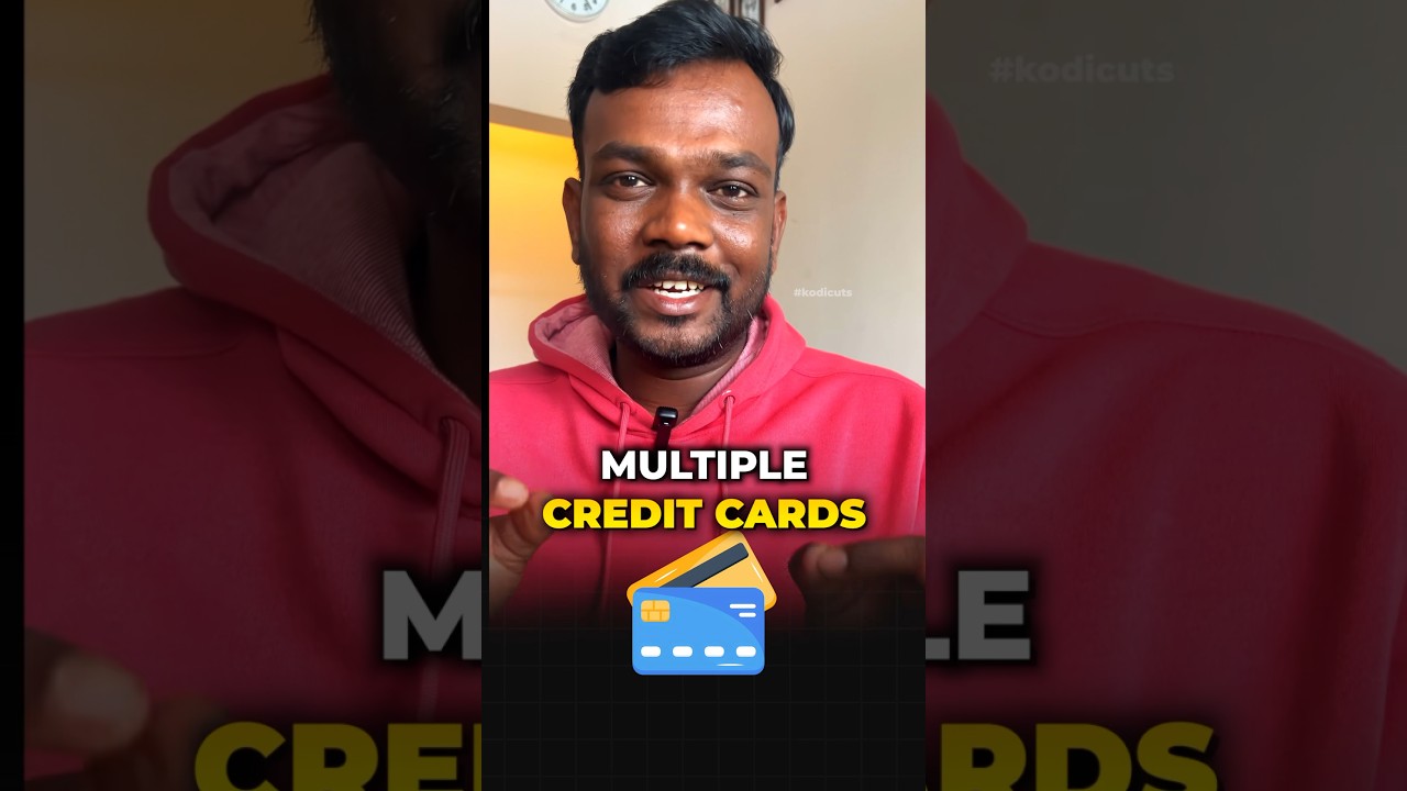 Multiple credit cards are good or bad 🙂 #creditcards #shorts #finance #financeintamil #creditcard