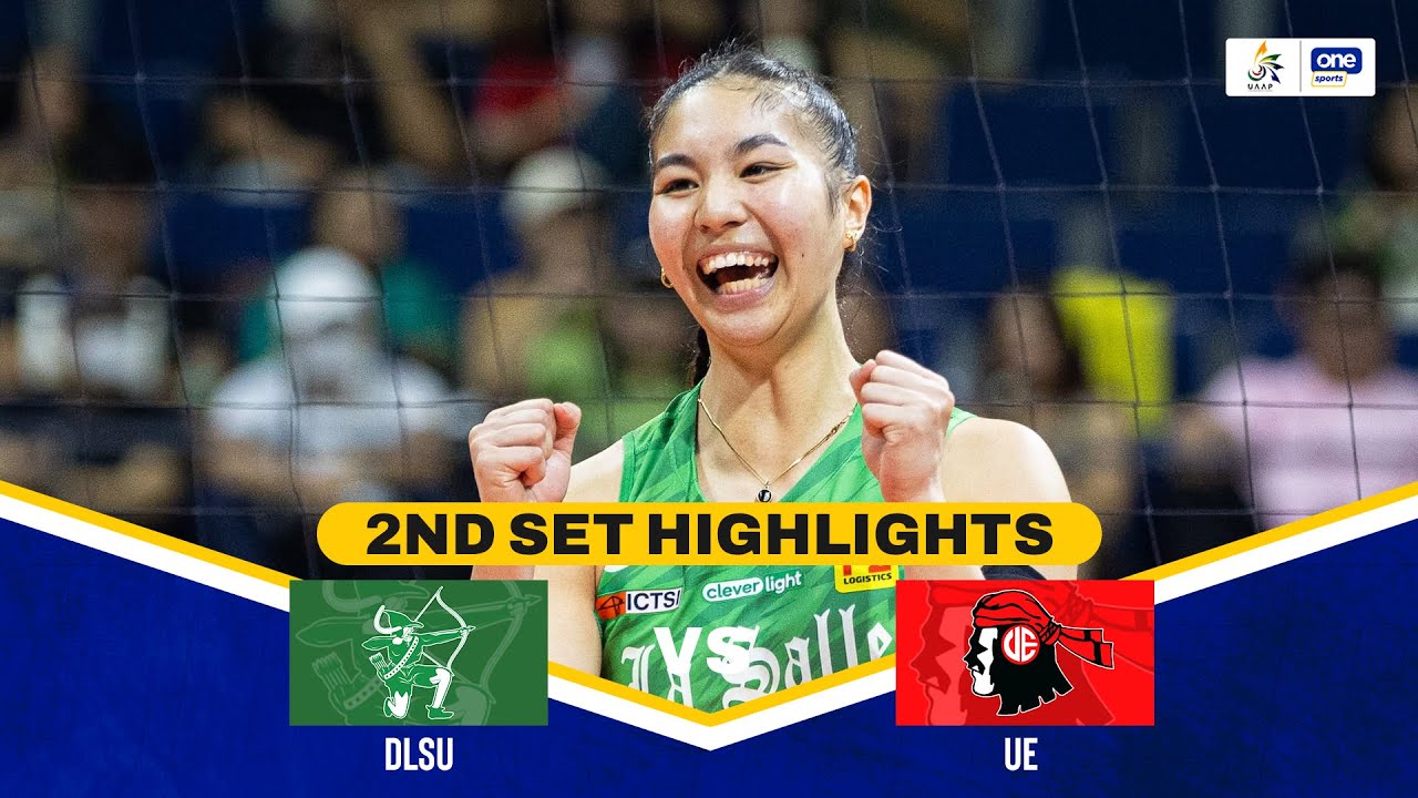 DLSU vs. UE | SET 2 HIGHLIGHTS | UAAP SEASON 88 WOMEN’S VOLLEYBALL | MARCH 7, 2026