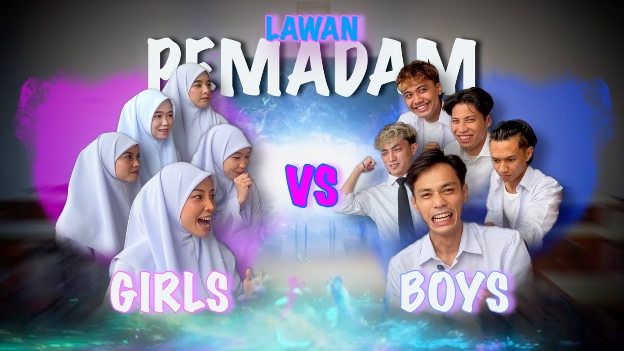 ASSRY ANJURKAN PERMAINAN NOSTALGIA?! PARTNERSHIP AI TEAM LAWAN PEMADAM?! LELAKI VS PEREMPUAN?!