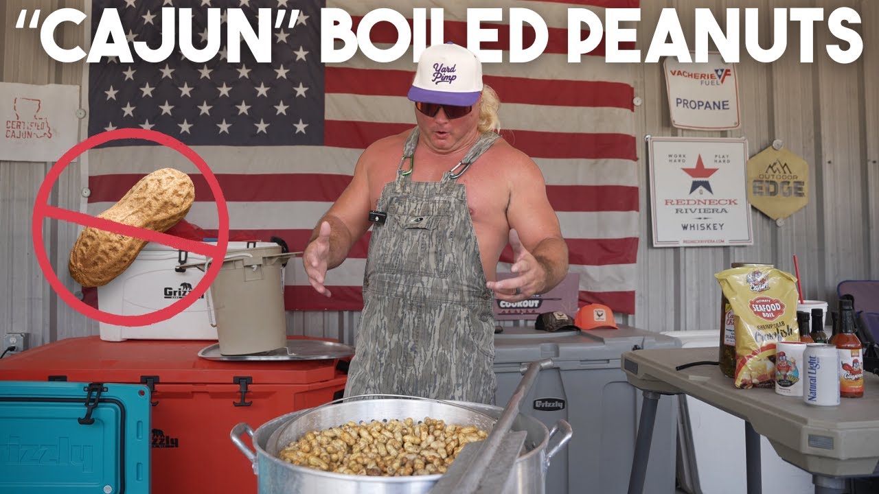 Cajun Boiled Peanuts!