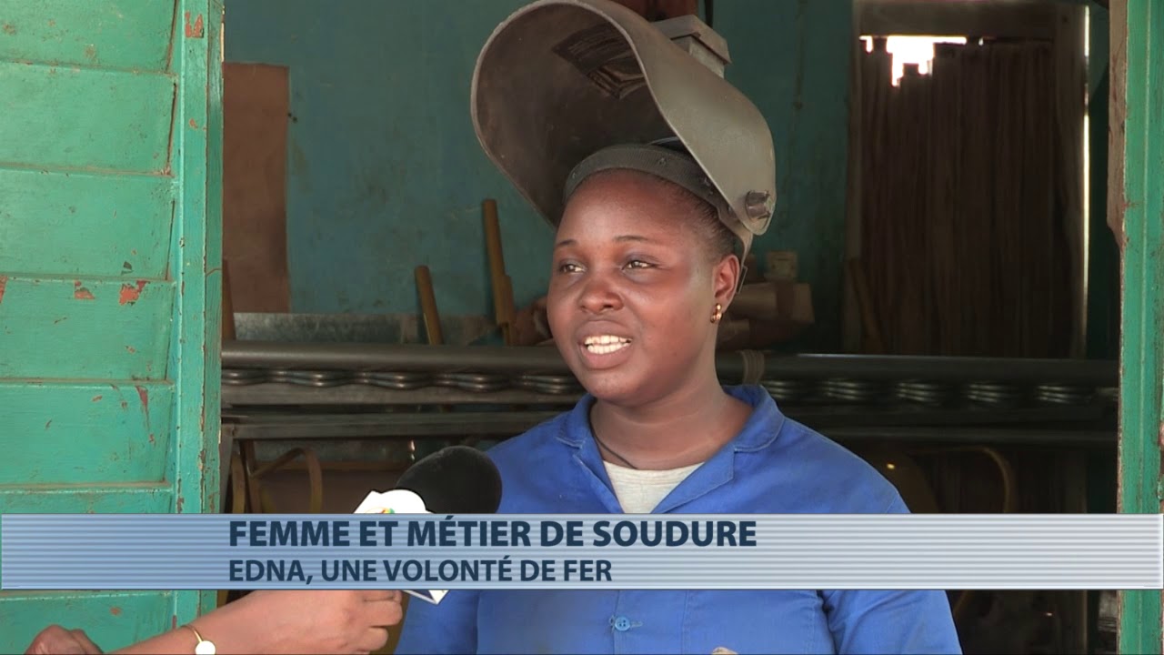 JIF 2019 : à la découverte de Edna, une femme soudeuse