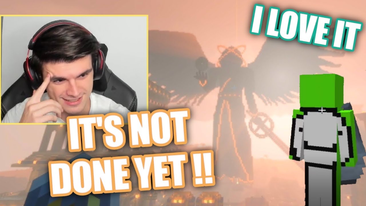 DreamXD seese his Statue for the first time Ft. Foolish