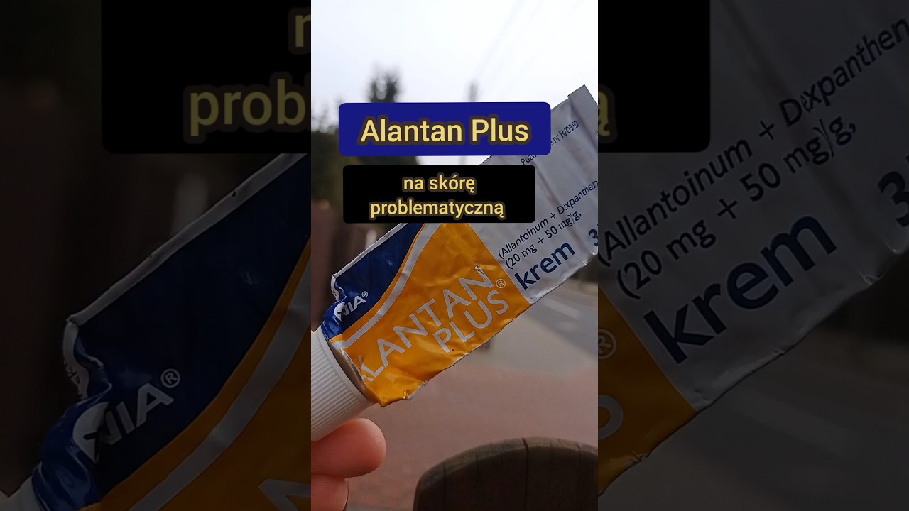 Alantan Plus żółty - Hit z Apteki - na skórę problematyczną 🐞