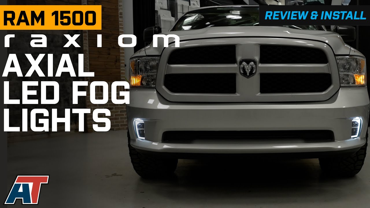 2013-2018 RAM 1500 Raxiom Axial Series LED Fog Lights Review & Install
