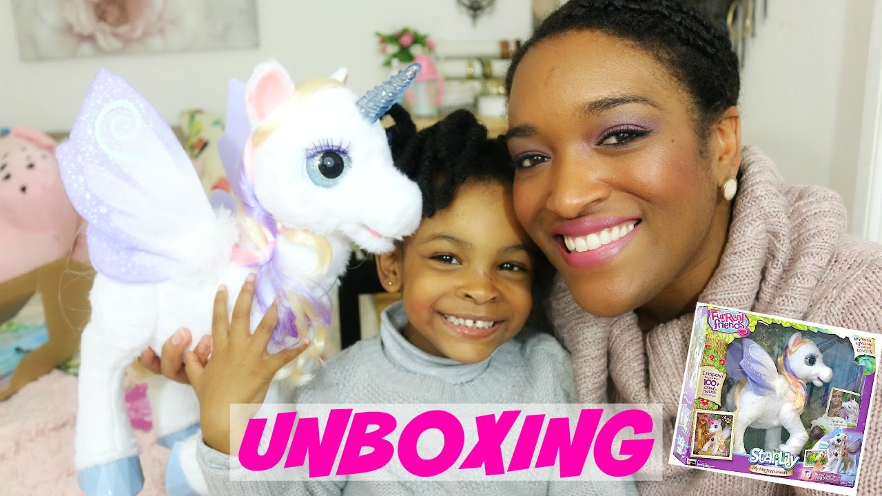 JOUET: STARLILY MA LICORNE MAGIQUE UNBOXING et TEST /Furreal Friends / HASBRO