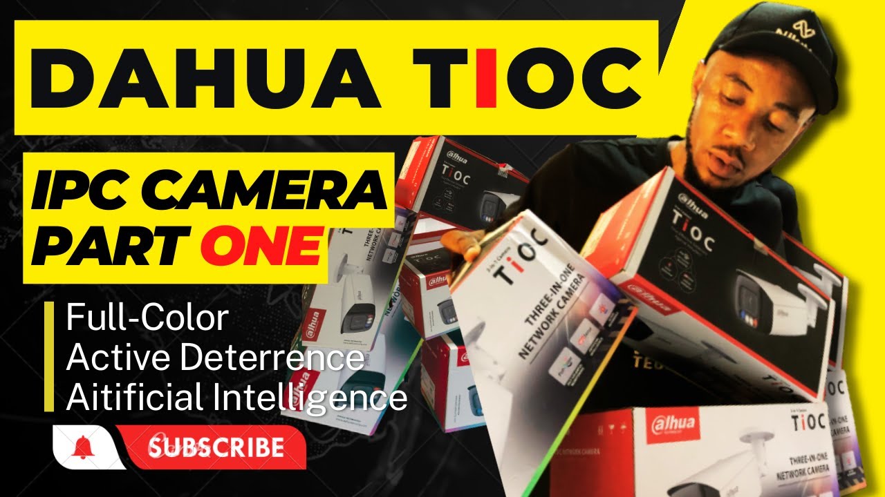 How to Setup and configure Dahua TIOC IP camera (IVS,SMD,AI) Part ONE