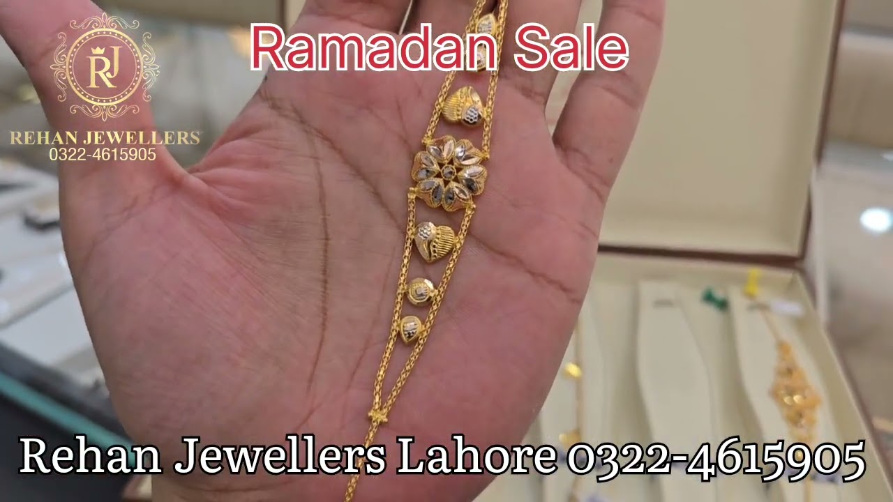 Latest 21K Gold Bracelet Designs With Weight & Prices | Ramadan Sale | Rehan Jewellers