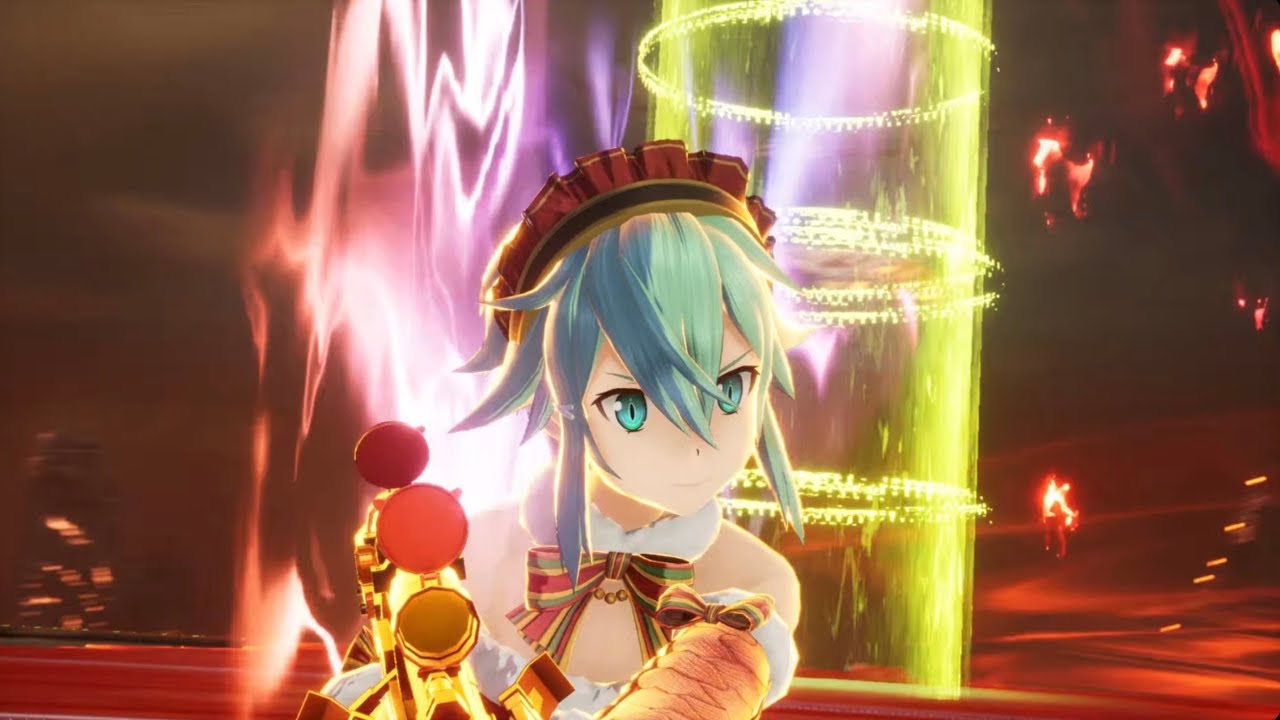 SINON IS A VERY STRONG OPTION FOR THIS BOSS! 156m dmg! (Sword Art Online Fractured Daydream)