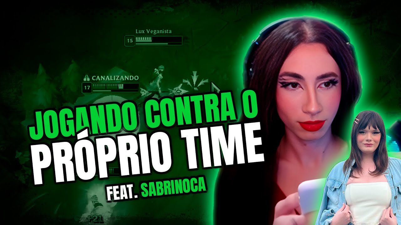 TENTANDO CARREGAR A SABRINOCA COM A MINHA LUX | Veggie feat. 