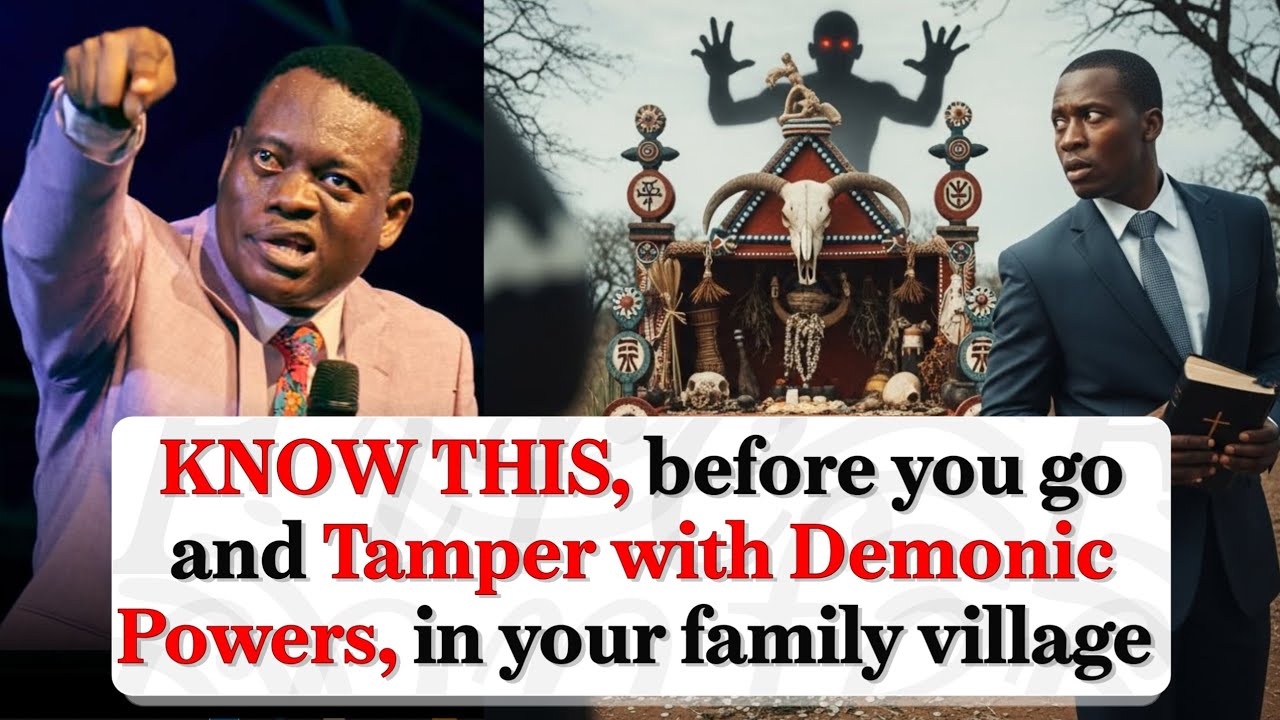 Know This Before You Start to Dismantle or Break Down Demonic Altars in the Family - Ap Arome Osayi