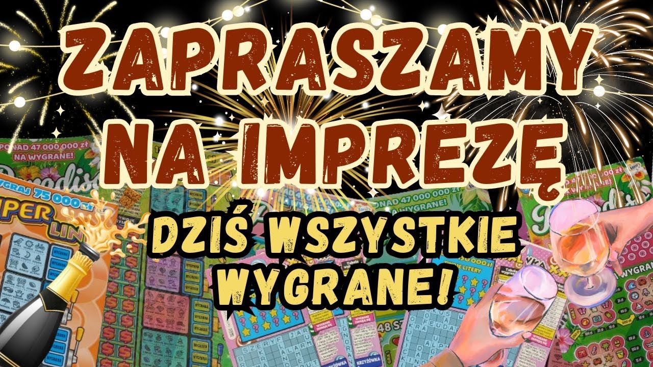 [Zdrapki Lotto] #433  🎂ROK KANAŁU 🎂🎆2000 SUBIKÓW🎆🥂 WASZE ZDROWIE🥂 ❤️DZIĘKUJEMY❤️