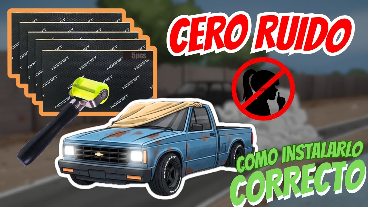 INSONORIZANTE | MENOS CALOR, MENOS RUIDO, MAS COMODIDAD🔇🚙