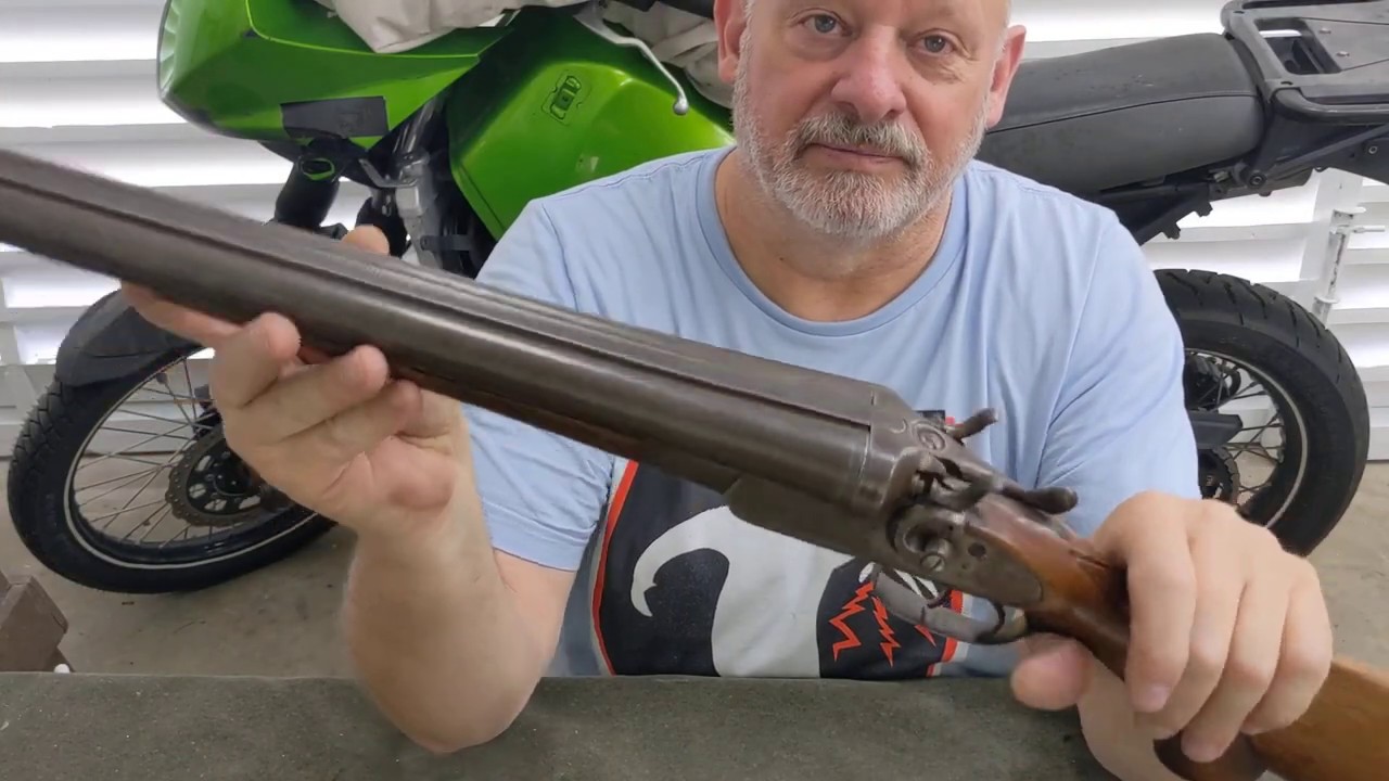 Antique Henry Arms  double barrel shotgun repair using a 0.002 inch copper shim