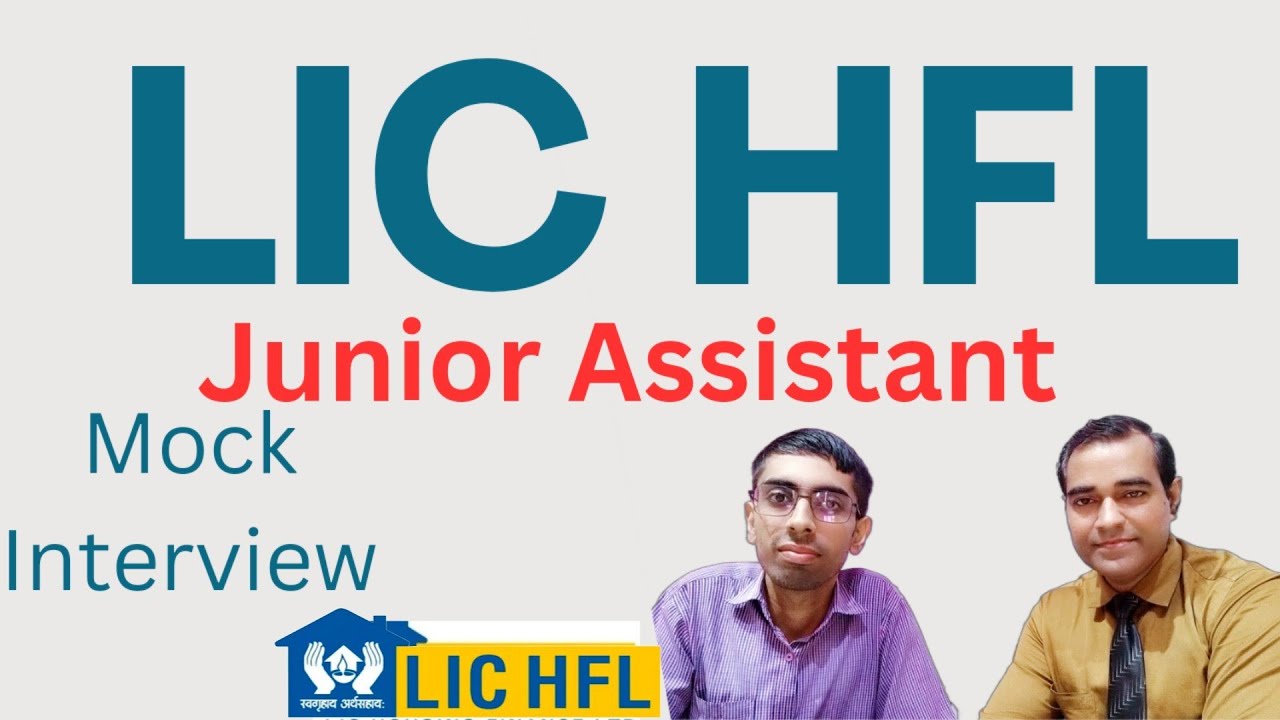 LIC HFL Jr. Assistant Interview l Lic hfl junior assistant 2024 interview l PD Classes