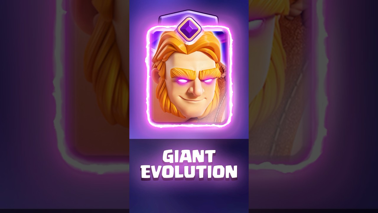 Giant Evo👊🏼🔥 #clashroyale
