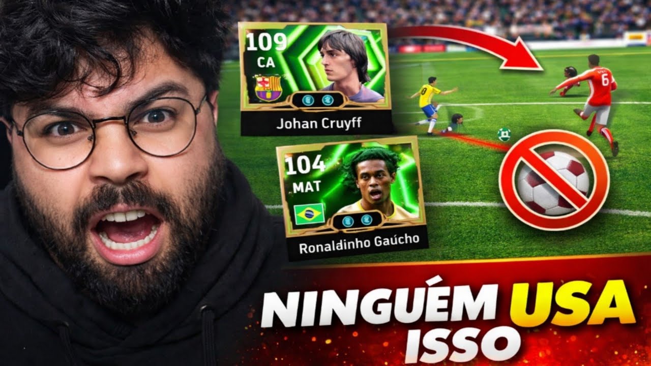 PASSE LONGO É O PIOR ESTILO DE jogo no eFOOTBALL 2026? 😱💥