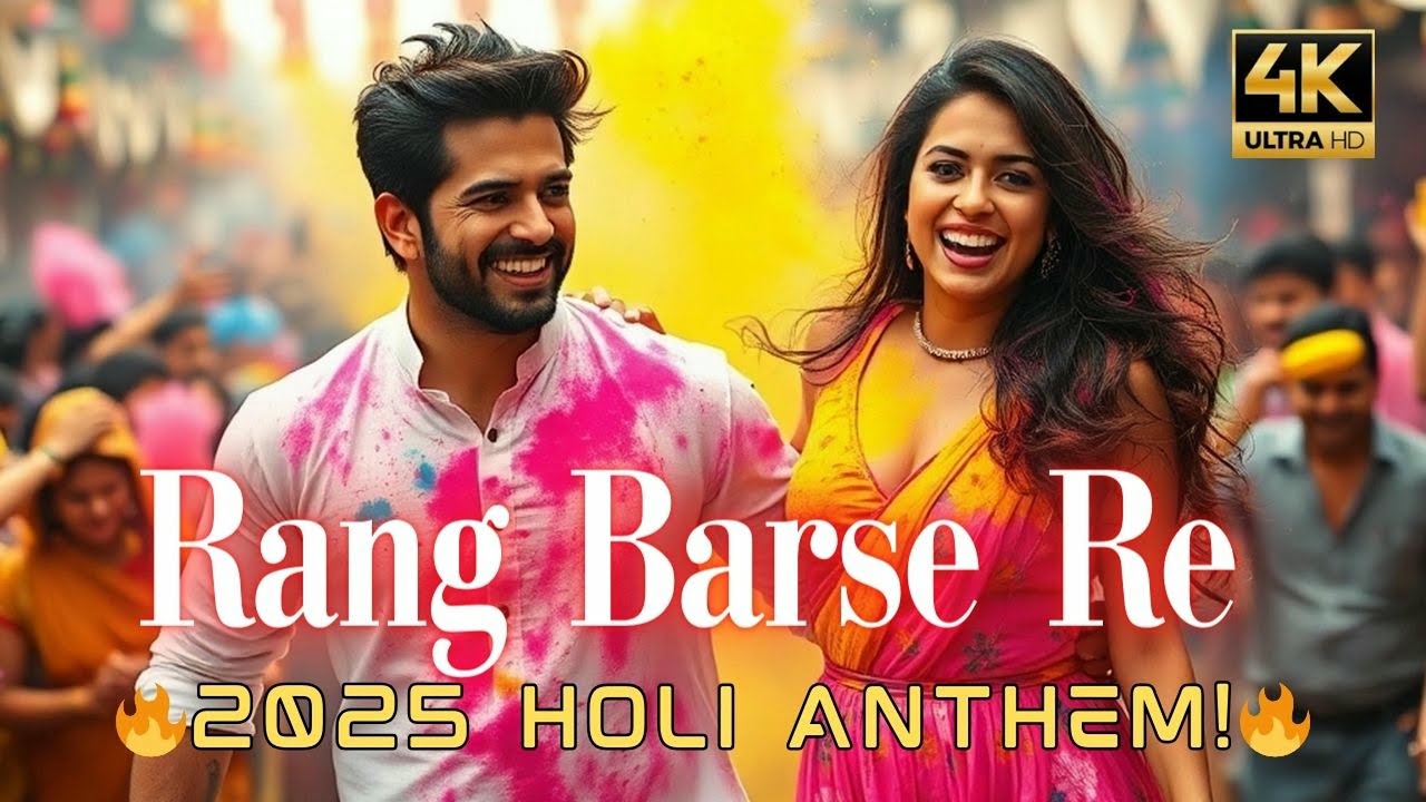 🎨Rang Barse Re &ndash; Ultimate 2025 Holi Anthem 🎨 New Bollywood Holi Song🎨#trendingsong #holi2025