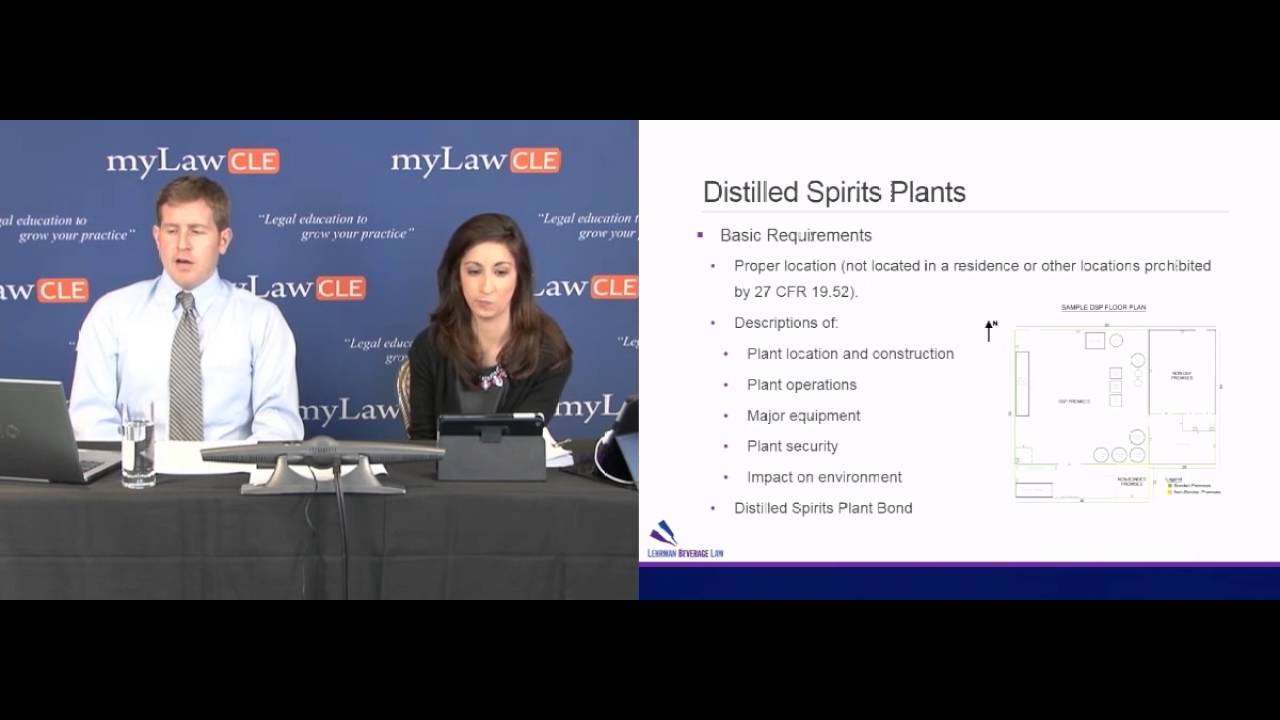Licenses Needed for Distilled Spirits Plants