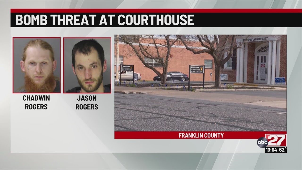 Franklin County bomb threat suspect arrested, brother wanted