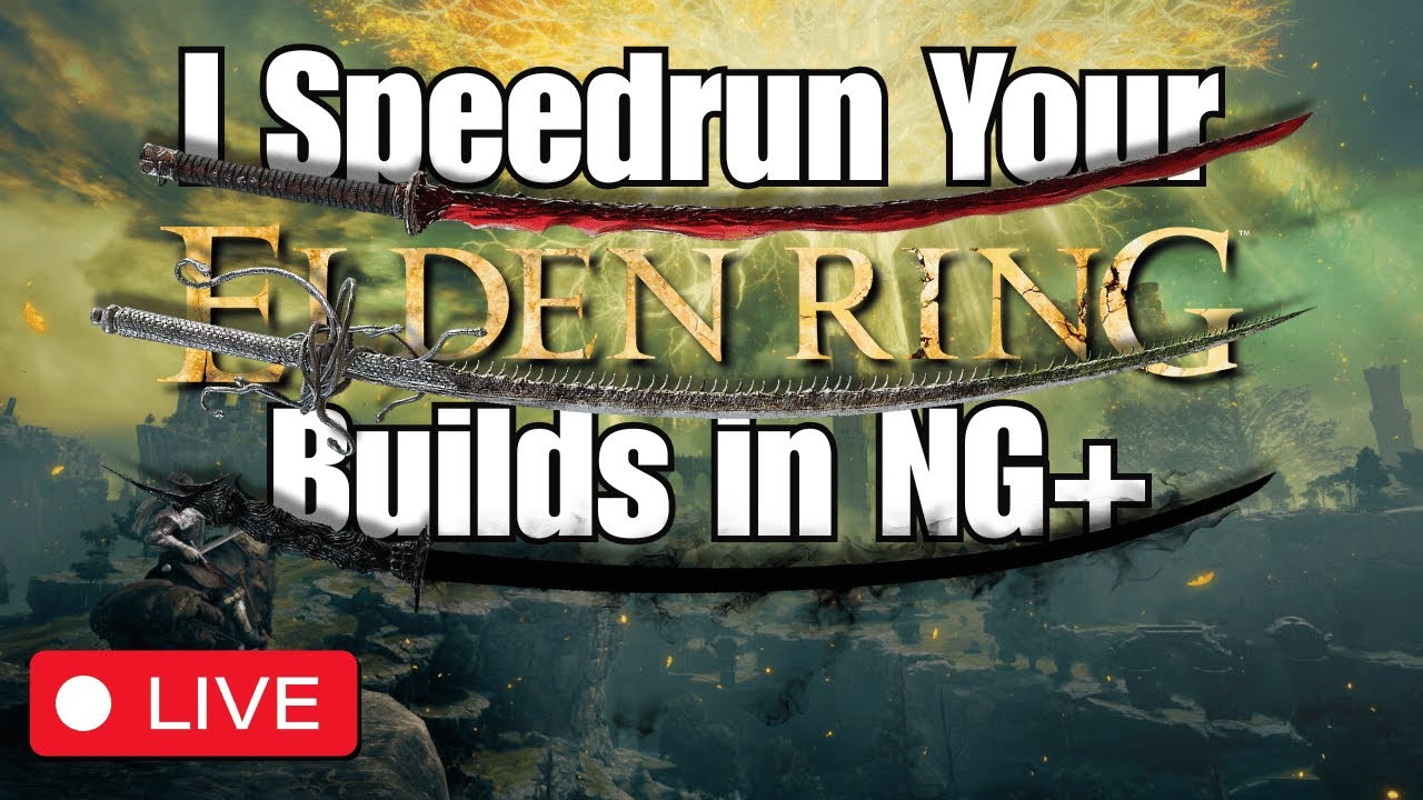 How will the Sekiro Build Hold Up? NG+ Elden Ring Speedruns