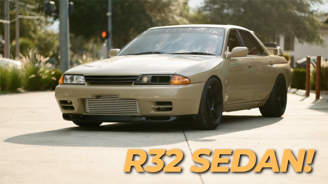 Mint R32 Skyline with GTR guts...And it's a sedan!